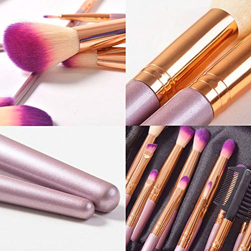 Makeup Brush Set Professional 26 Pcs Synthetic Make up Brushes Tools Kit Vegan
